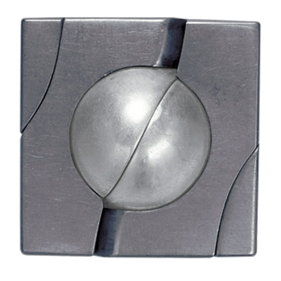 BePuzzled | Marble Hanayama Cast Metal Brainteaser Puzzle Mensa Rated Level 4, for Ages 12 and Up