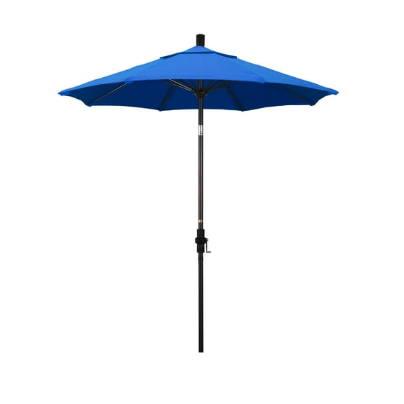 California Umbrella 7.5' Patio Umbrella in Olefin Sunset/Bronze