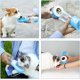 thumbnail image 4 of Botellas de agua para perros, botellas de agua para mascotas multifuncionales para perros y gatos, botellas de agua para viajes para perros con bocadillos, azules PenghuiLiu 9024719110233, 4 of 5