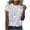 Multicolor, variant on Staron Spring Tops for Women Casual Short Sleeve Crew Neck Shirt Bright Print Fashion Blouse Party Vacation Travel, XL