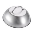 thumbnail image 1 of Tapa de sartén de acero inoxidable, cubierta para sartén, herramienta de cocina, cubierta protectora para hamburguesas y filetes, tapa para olla de, 1 of 8