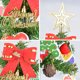 thumbnail image 2 of Árbol de Navidad de 24 con piña, pequeño adorno de cinta de Papá Noel, árbol nacional con cadena de luces, 2 of 8
