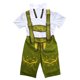 thumbnail image 2 of Bávaro Suspender Sunnimix Lederhosen Constume Verde M, 2 of 8