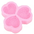 thumbnail image 3 of Molde de flores, moldes para pastel de rosas en forma de corazón de 3 cavidades, molde de silicona, rendimiento probado, 3 of 8