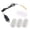2 meters, variant on CIYISON USB 5V to 6V LR20 D Battery Eliminators USB Power Supply Cable, 4Pcs LR20 D Battery Replace Replacement Adapter