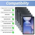thumbnail image 2 of Étui Clavier Magic pour Samsung Galaxy Tab S10 Plus/S9 Plus/S9 FE Plus/S8 Plus/S7FE/S7 Plus avec Rétroéclairage 7 Couleurs, Pavé Tactile Multi‐touche, Design Magnétique Flottant, Affichage de la Batterie, 2 of 7