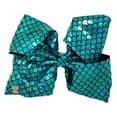 thumbnail image 2 of Nickelodeon Jojo Siwa signature Mermaid Turquoise Hair Bow, 2 of 4