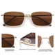thumbnail image 3 of Gafas de Sol SOJOS Retro Vintage Rectangulares Polarizadas SJ1215, 3 of 5