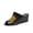 Black Flower, variant on Women Comfortable Peep Toe Slipper Pumps Slip On Wedge High Heels Backless Sandals Office Causal Slide Shoes Size 5 Turquoise