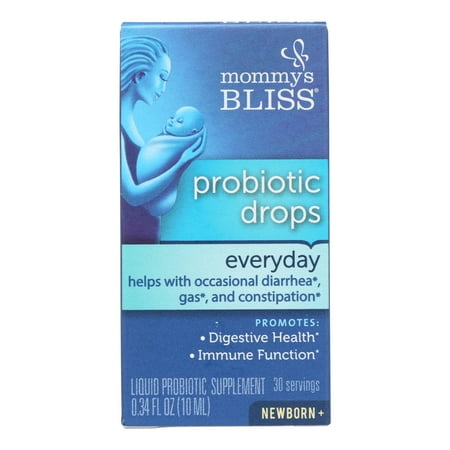 Mommy's Bliss Baby Probiotic Drops 0.34 oz (Pack of 4)