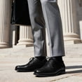 thumbnail image 6 of Bruno Marc Men's Classic Leather Dress Shoes Comfort Oxfords Business Formal Lace Up Shoes, 6 of 7