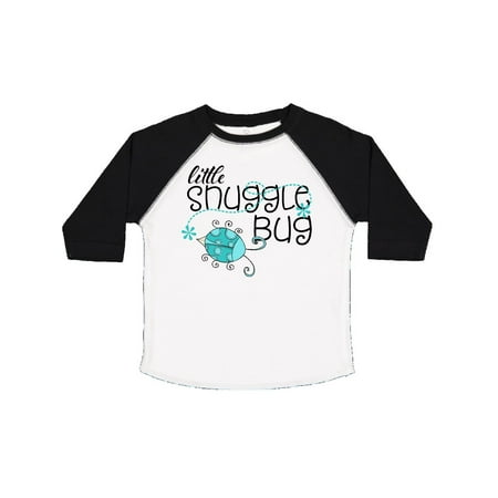 

Inktastic Little Snuggle Bug Aqua beetle Gift Toddler Boy or Toddler Girl T-Shirt