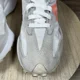 thumbnail image 4 of New Balance 327 Rain Cloud Vibrant Orange Sneakers Shoes MS327SS Mens Size 8, 4 of 6