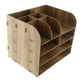thumbnail image 1 of Organizador de escritorio Oficina Almacenamiento Rack Estante de exhibición de madera Pantalla gris Sunnimix Organizador de escritorio, 1 of 7
