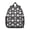 Baseballs and Bows, variant on Baseballs and Bats Light Beige Pattern Backpack for School, Cute School Bag with Adjustable Shoulder Straps and Padded Back, 13.8"x11.4"x6"