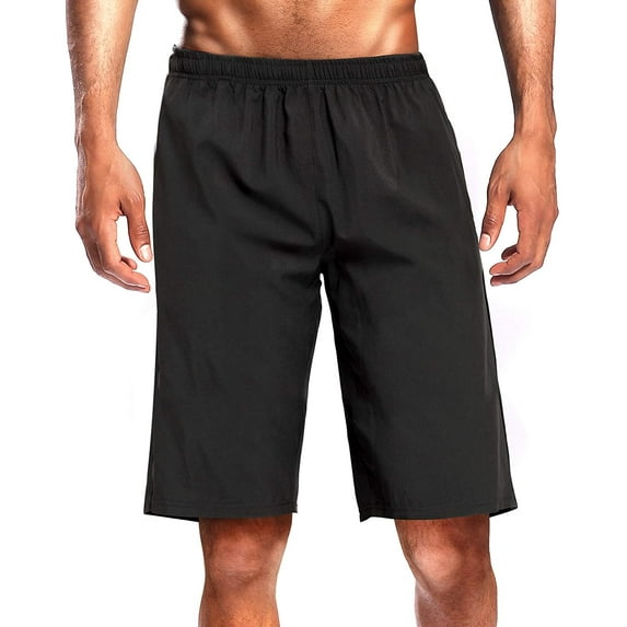 CAMEL Men's Running Shorts Quick Dry No Liner Athletic Lightweight Shorts for Gym Workout Training Tennis