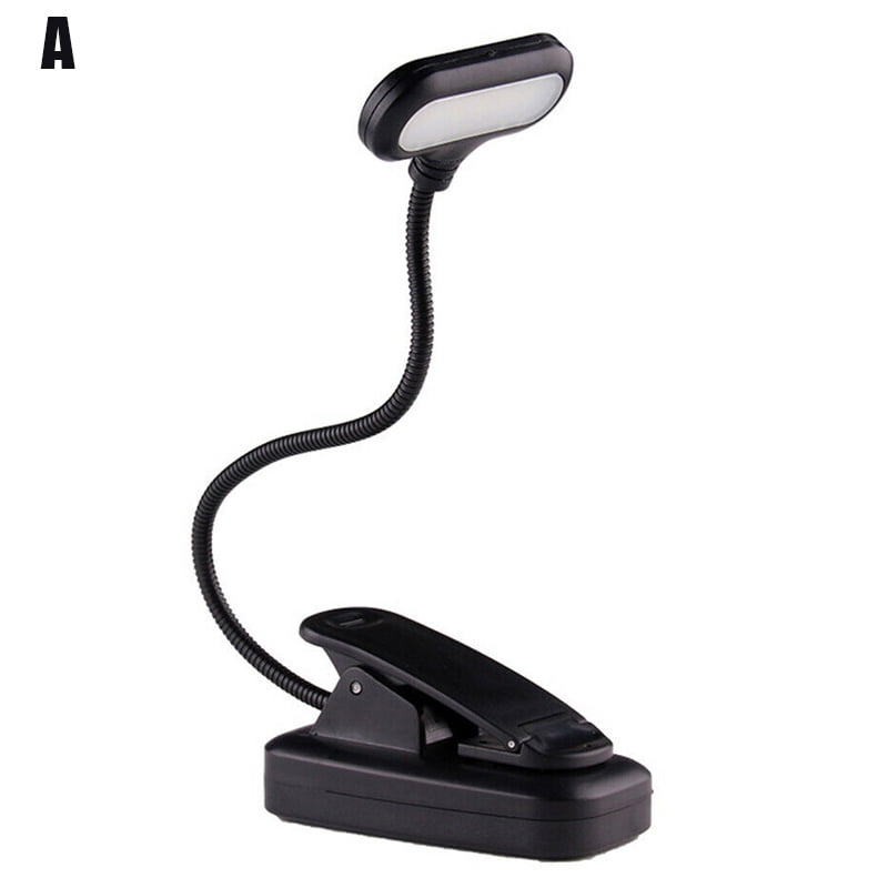 Zoomarlous Led Adjustable Clip On Lamp Light Battery Powered Eye Protection Desk Lamp Reading