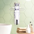 thumbnail image 3 of Toallas de mano Hawgiman Cute Cat de secado rápido para baño y cocina, 3 of 8