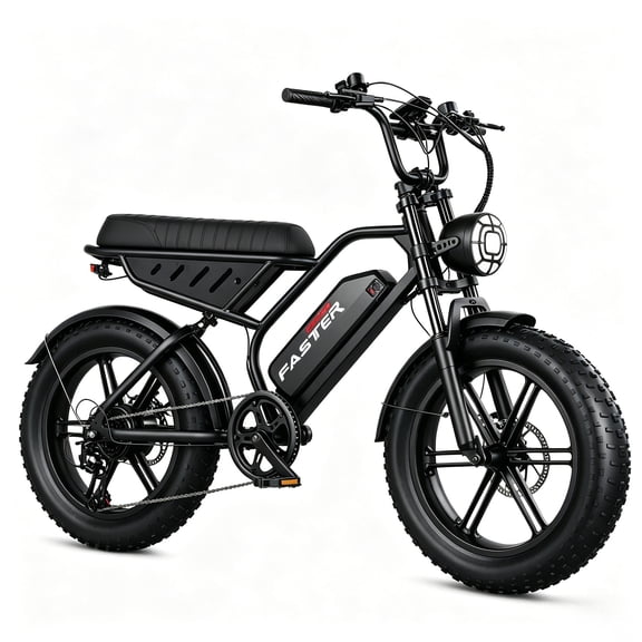 Electric Bike for Adults, 750W Motor, Up to 28MPH, 15.6Ah Lithium Battery, 20" Tires, 7-Speed, Shock Absorption, Up to 53 Miles Range, NFC, E-Bike for Mountain Trails & Off-Road Riding Age 13 ,Black