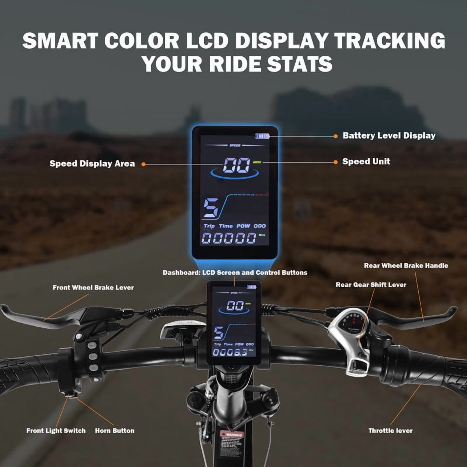 Electric Bicycle for Adults,1200W Peak Motor 28MPH Max Speed 48V 12AH, with Dual Suspension 20" Fat Tire Folding Ebike,7-Speed E Bicycle Gray