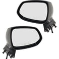 thumbnail image 4 of For 07-08 FIT 1.5L Rear View Door Mirror Power Non-Heat Manual Folding PAIR SET, 4 of 5