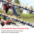 thumbnail image 4 of Easy Assemble Spare Chainsaw Chain 8inch Electric Saws Replacement Accessory for Wood Cutting, 4 of 6