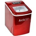 thumbnail image 1 of Arctic-Pro Portable Digital Quick Ice Maker Machine, Red, Makes 2 Ice Sizes, 1 of 6