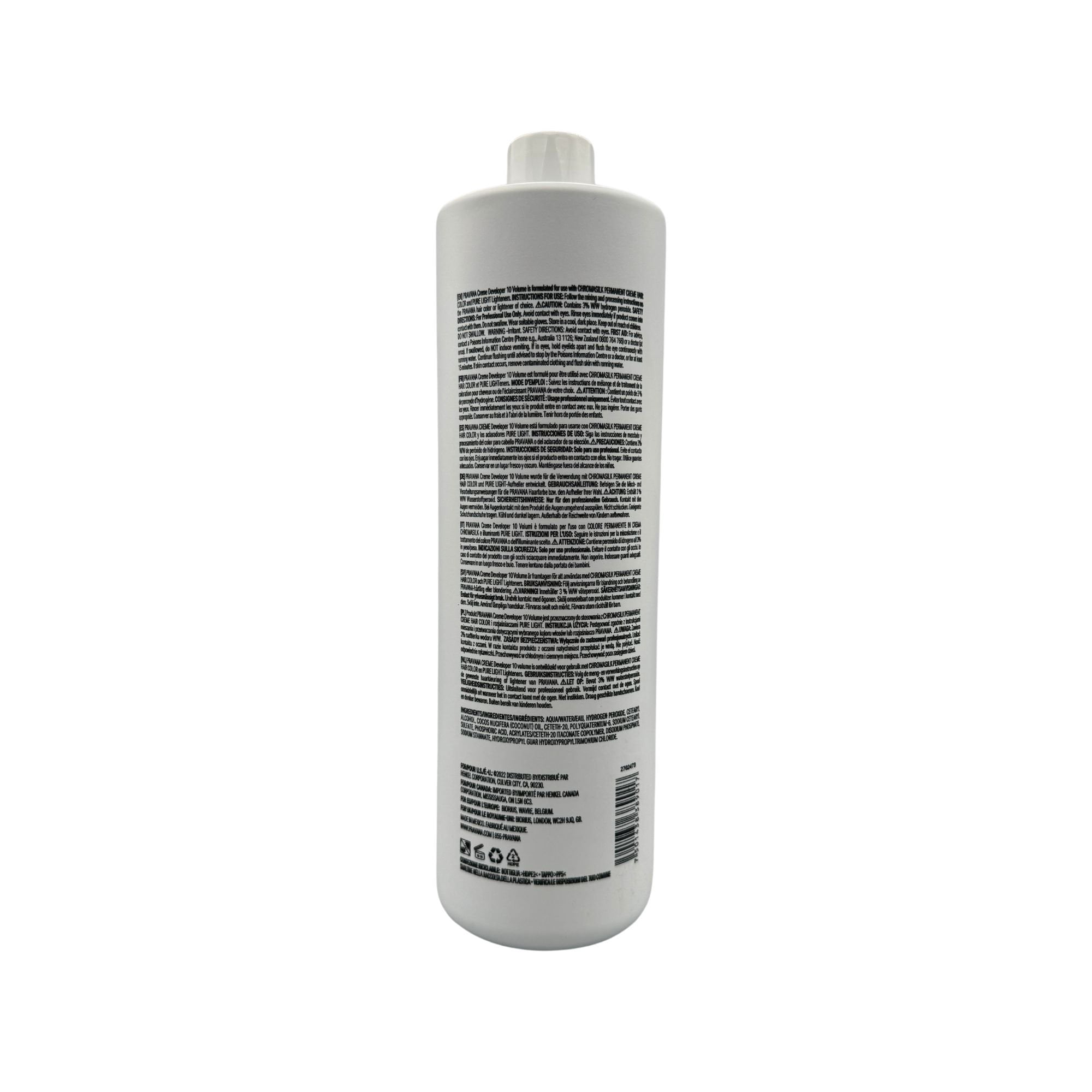 Pravana Developer 20 Volume - 33.8 fl oz (1000 ml)