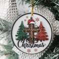 thumbnail image 2 of 3D Inflated Jesus Christmas Ornament, Christmas Ornaments, Puffy Christmas Round, Christmas Decorations, Christmas Sister In Law Birthday Gifts, 2 of 5