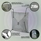 CLAM Rapide-Set Toile de Tente Vent & Soleil Panneau, Accessoire Seulement, Gris (3 pack) – image 3 sur 8