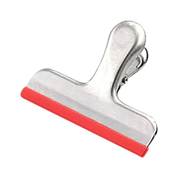 Silicone Coated Stainless Steel Sealing Clips, Heavy Duty Color Coded Chip Bag Clips for Air Tight Food Storage, Kitchen Bag Sealer for Snacks, Cereal, Pasta, Pet Food