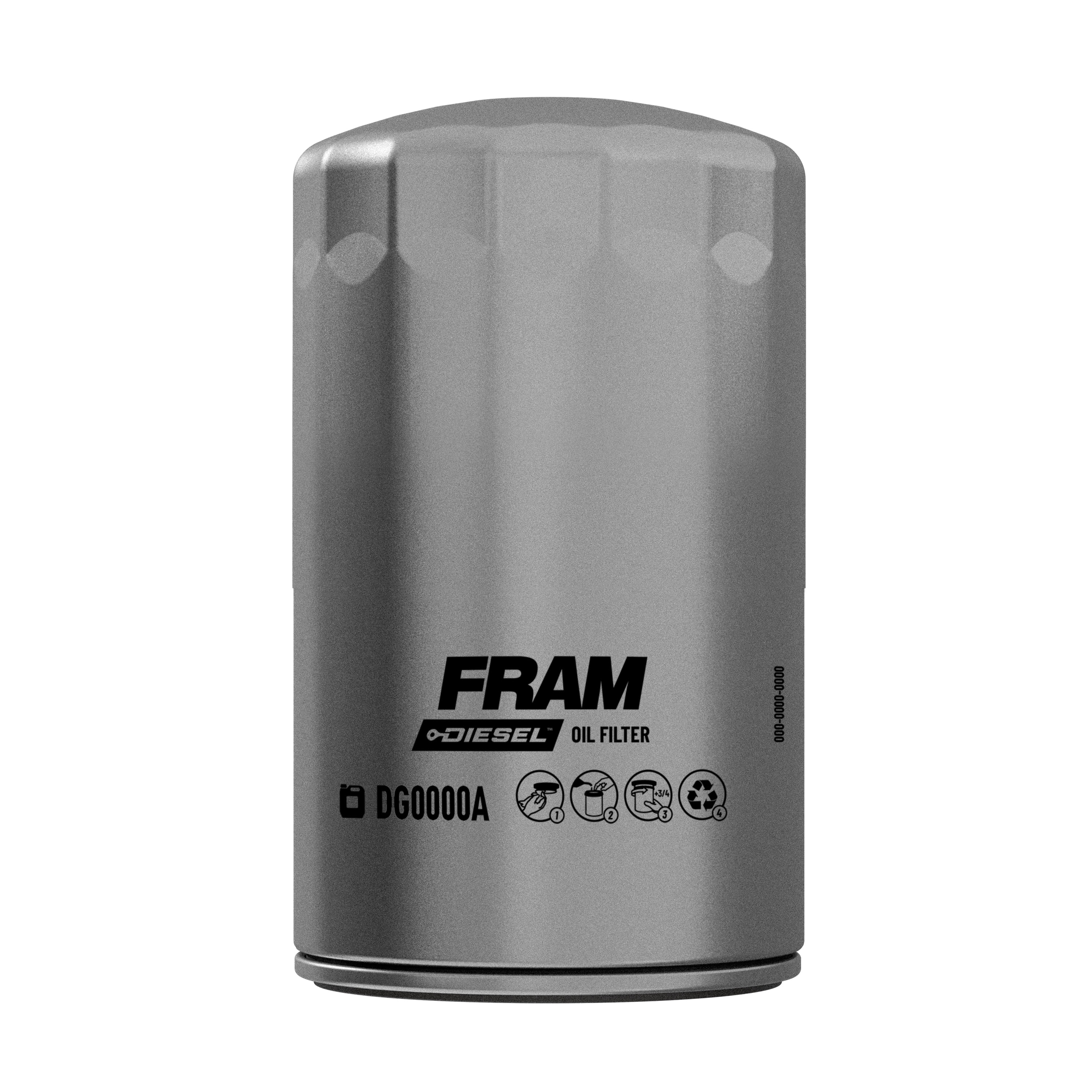 FRAM DG9100 Diesel 20,000 Mile Oil Filter, Fits Select Diesel Vehicles