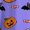 Purple, variant on Cute Pajamas Black Pumpkin‑print Short‑sleeve Button‑shirt And Shorts Nightwear Pjs Sets for Women L