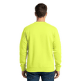 thumbnail image 4 of Gildan Adult’s Heavy Blend Crewneck Sweatshirt, High Visibility Workwear Safety Shirt, Safety Green Tee, S, 4 of 5