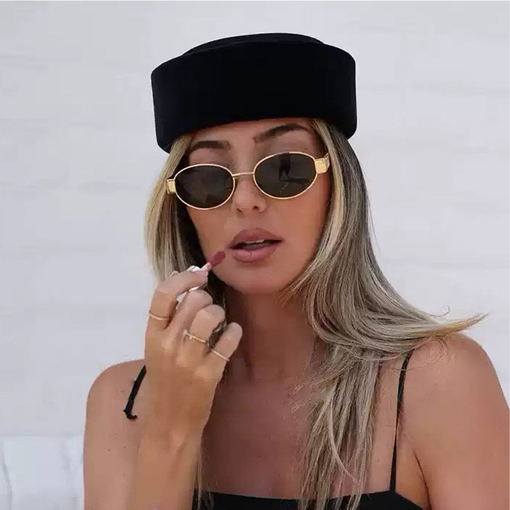 Jiibva Pillbox Hat Top Hat Millinery Fascinator Base Hat for Women Casual Wear Western Fedoras Hostesses Wear