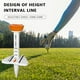 thumbnail image 1 of Titular De Tee De Golf Ball Nail Portable Durable Ligero Deportes al aire libre Accesorios (Naranja), 1 of 5