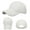 White, variant on beishanbush Baseball Caps Fashion Women Men Sport Solid Color Keep Warm Knitting Beach Baseball Cap Hop Hat Sun Hat White