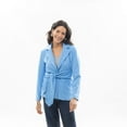 thumbnail image 5 of Tie Front Button Closure Blazer, 5 of 6