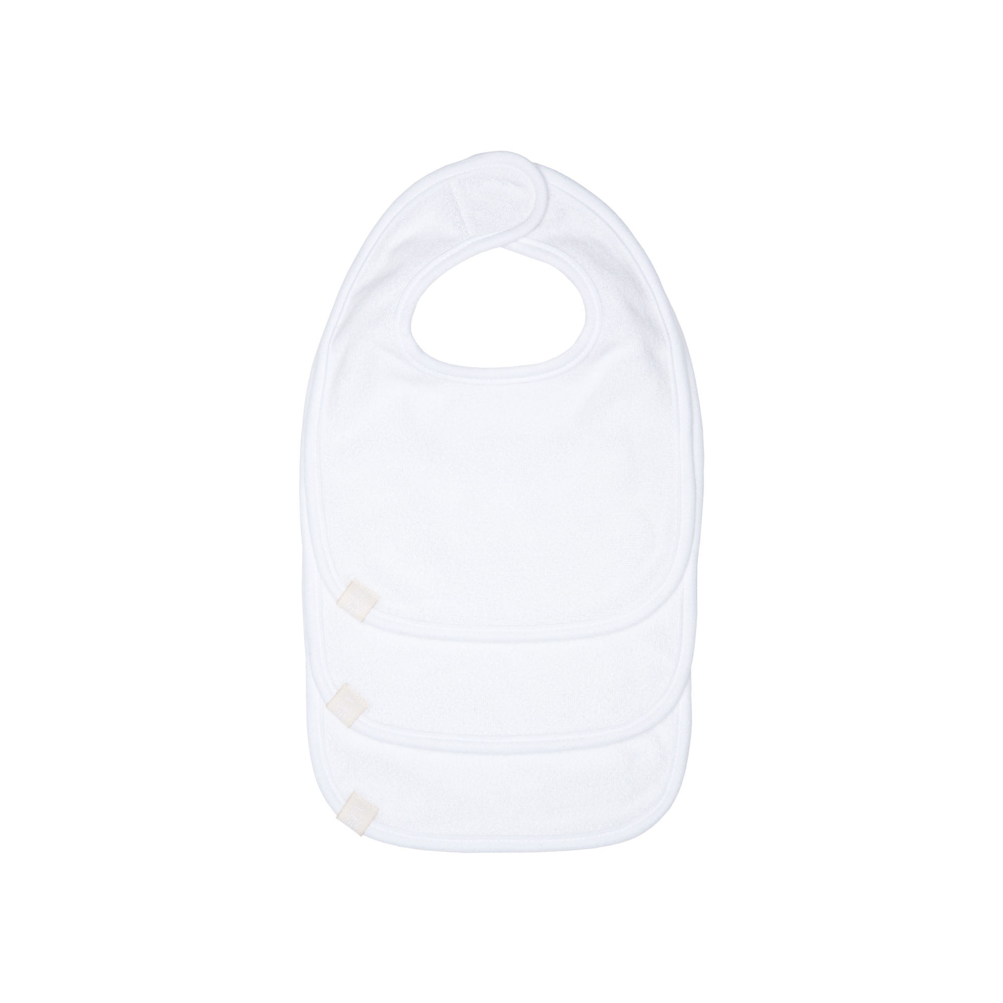 Newborn Bibs White 06 mo.