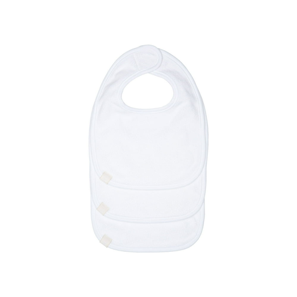 Newborn Bibs White 06 mo.
