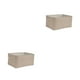 thumbnail image 3 of Toystoory Caja de Almacenamiento Plegable con Asas de Cuerda - Conveniente y Versátil Fácil de Acceder Contenedor de Almacenamiento de Beige 36*26*16 2Conjunto, 3 of 6