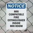 thumbnail image 4 of Mri Compatible Fire Extinguisher OSHA Notice Rigid Plastic Sign 24 Inch x 18 Inch - 5 Pack, 4 of 8