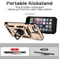 thumbnail image 3 of Estuche GANGXUN para iPhone 7/8, soporte giratorio 360°, estilo mecánico y magnético, 3 of 5
