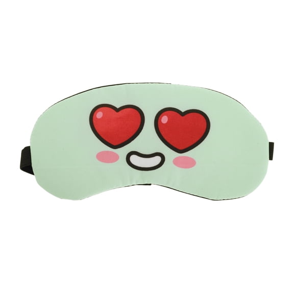 Unique Bargains 1pc Durable Adjustable Eye Mask for Home Green