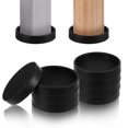 thumbnail image 2 of Protectores redondos grandes Cateissary para patas de muebles 4 Uds almohadillas antideslizantes, 2 of 6