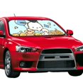 thumbnail image 2 of Windshield Sun Shade Foldable Car Front Window Sunshade For Car Suv Trucks Vans - Best Heat Shield Blocker Visor Cover Blocks Uv Rays And Keeps Your Vehicle Cool-Medium, 2 of 5