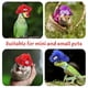 thumbnail image 5 of Bienvenido 2 Piezas Sombreros de Pollo con Correa Elástica Ajustable Lazo de Encaje de Plumas Divertido, 5 of 5