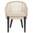 thumbnail image 3 of Safavieh Saxon Modern Wood Outdoor Armchair - Set of 2, Beige, 3 of 12