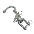 thumbnail image 6 of 4 Pcs Stainless Steel 5" SWIVEL Jaw Snap Shackle Sailboat Quick Release Locking, 6 of 9