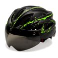 thumbnail image 1 of Casco de bicicleta portátil Ciclismo Ciclismo Saft Cascos para hombres mujeres (negro verde) Ehuebsd Accesorios para bicicletas, 1 of 1